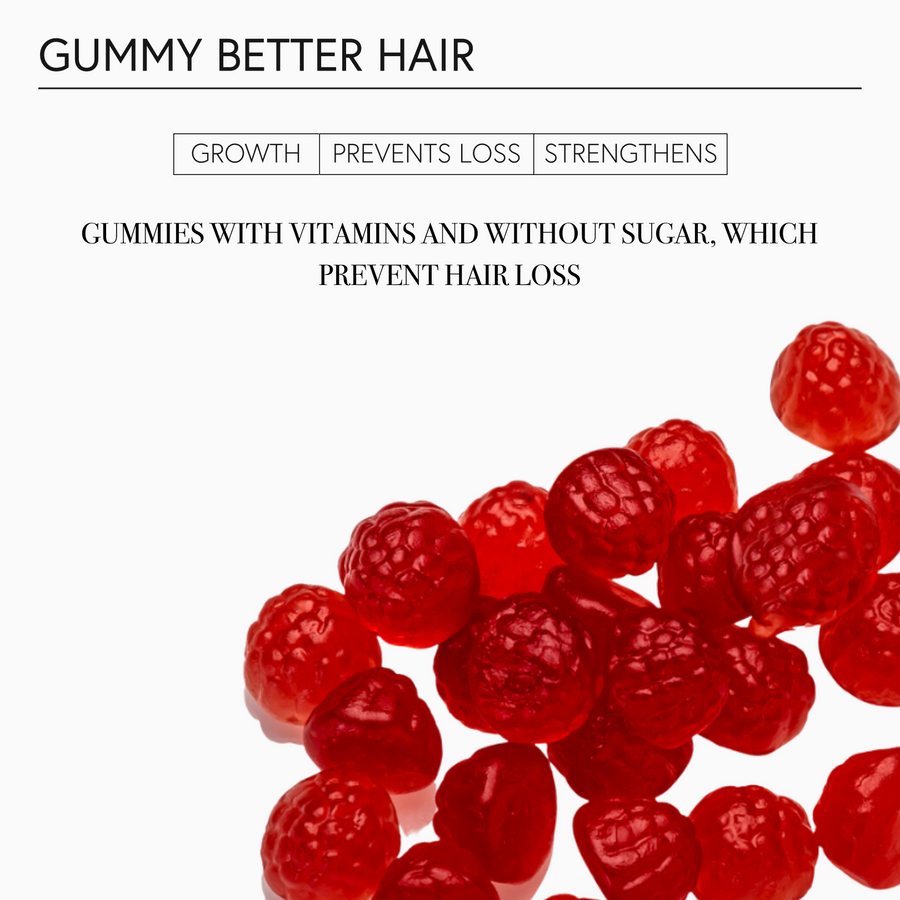 GUMMY BETTER HAIR LOT: 23_01