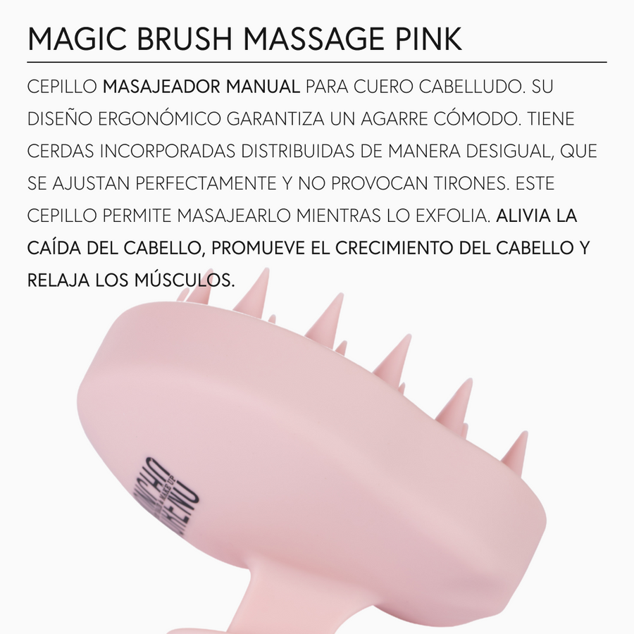 MAGIC BRUSH MASSAGE PINK